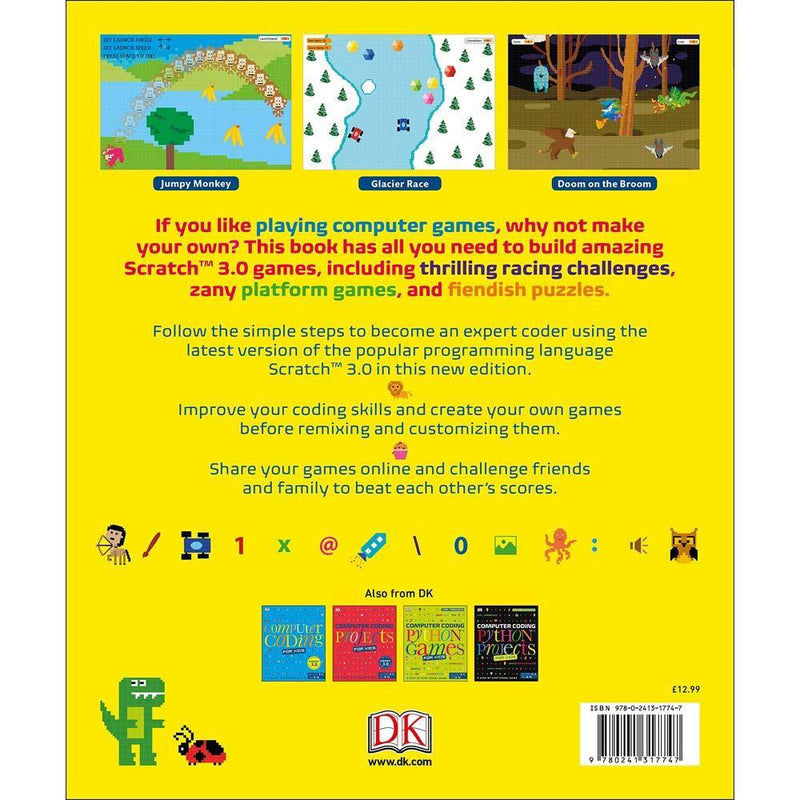 Unique Step-by-Step Visual Guide, A - Computer Coding Games for Kids DK UK