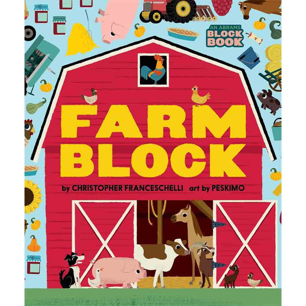Abrams Block - Farmblock (Board Book) - 買書書 BuyBookBook