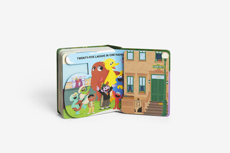 Abrams Block - Sesame Street Countablock (Board Book) - 買書書 BuyBookBook