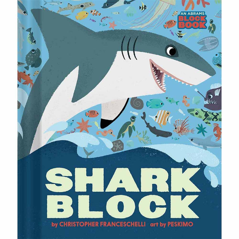 Abrams Block - Sharkblock (Board Book) - 買書書 BuyBookBook