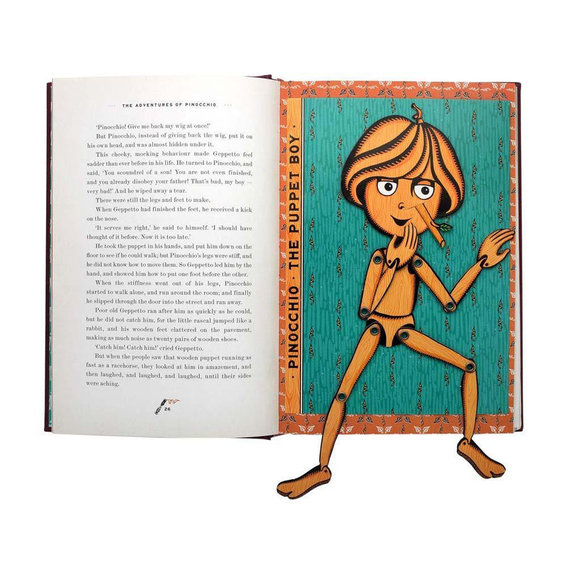 Adventures of Pinocchio, The MinaLima Edition (Hardback) Harpercollins US