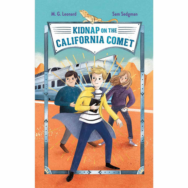 Adventures on Trains #02 Kidnap on the California Comet (US)(M. G. Leonard) - 買書書 BuyBookBook