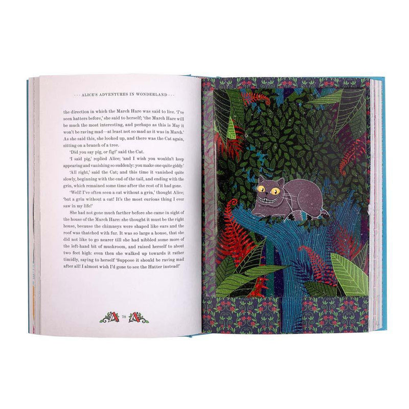 Alice's Adventures in Wonderland & Through the Looking-Glass MinaLima Edition (Hardback) Harpercollins US