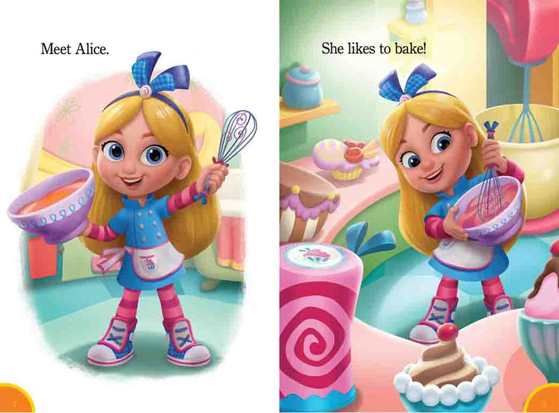 World of Reading - Alice's Wonderland Bakery: Wonderful Wonderland Adventures (Pre-1)(Disney)-Fiction: 兒童繪本 Picture Books-買書書 BuyBookBook