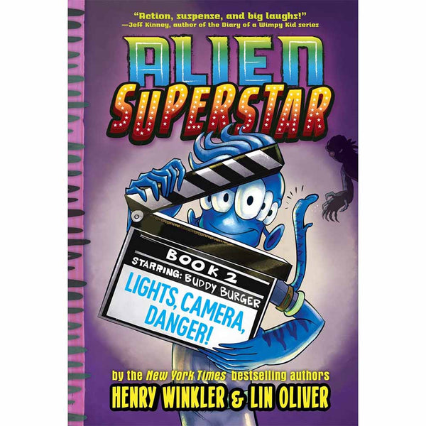 Alien Superstar #02, Lights, Camera, Danger (Hardback) - 買書書 BuyBookBook