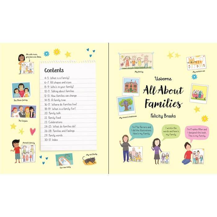 All about families Usborne