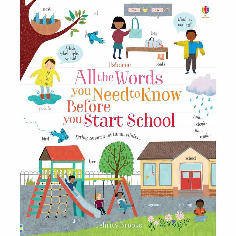 All the Words You Need to Know Before You Start School Usborne