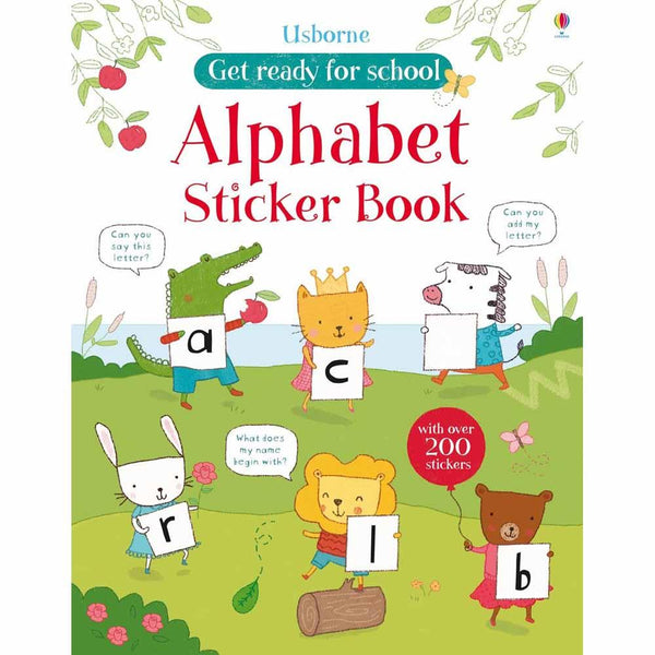 Alphabet Sticker Book Usborne