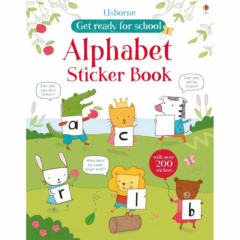 Alphabet Sticker Book Usborne