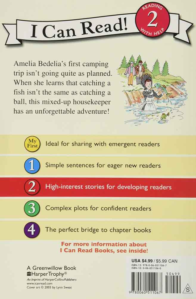 Amelia Bedelia Goes Camping (I Can Read! L2) - 買書書 BuyBookBook