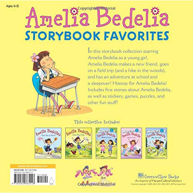 Amelia Bedelia Storybook Favorites (With Stickers) (Hardcover) Harpercollins US