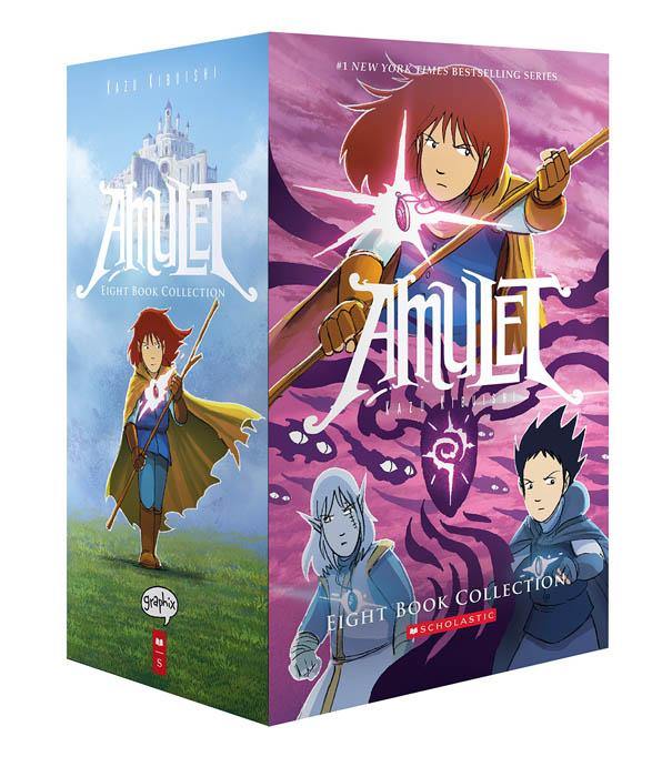 Amulet #1-8 Collection (8 Book) Scholastic
