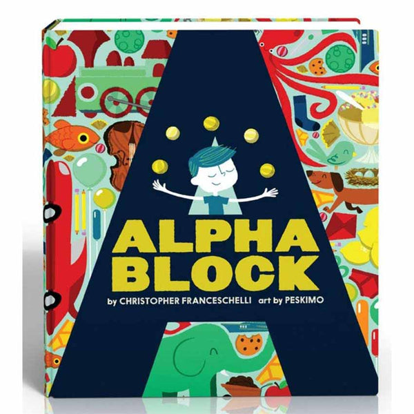 Abrams Block - Alphablock (Board Book) - 買書書 BuyBookBook