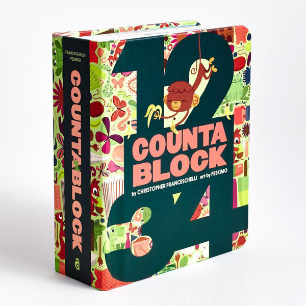 Abrams Block - Countablock (Board Book) - 買書書 BuyBookBook