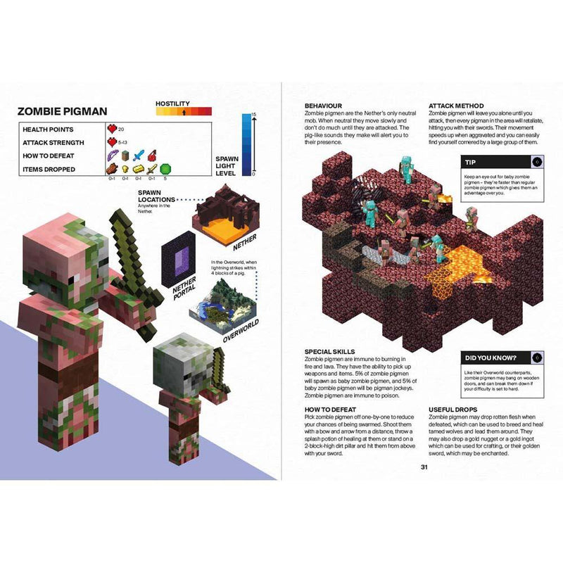An Official Minecraft Book From Mojang - Minecraft Guide to The Nether and the End (Hardback) Harpercollins (UK)