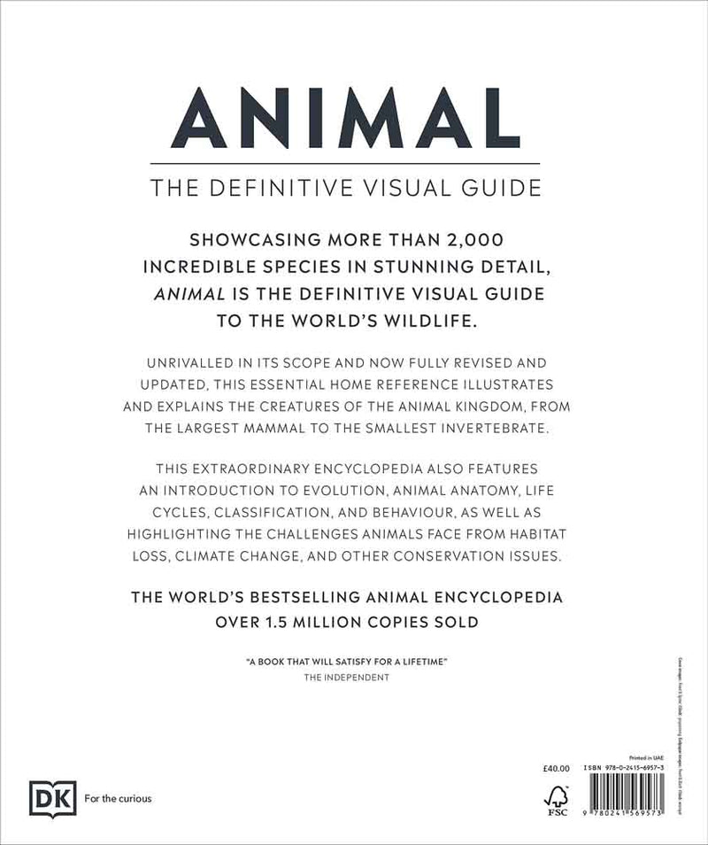 Animal - The Definitive Visual Guide - 買書書 BuyBookBook