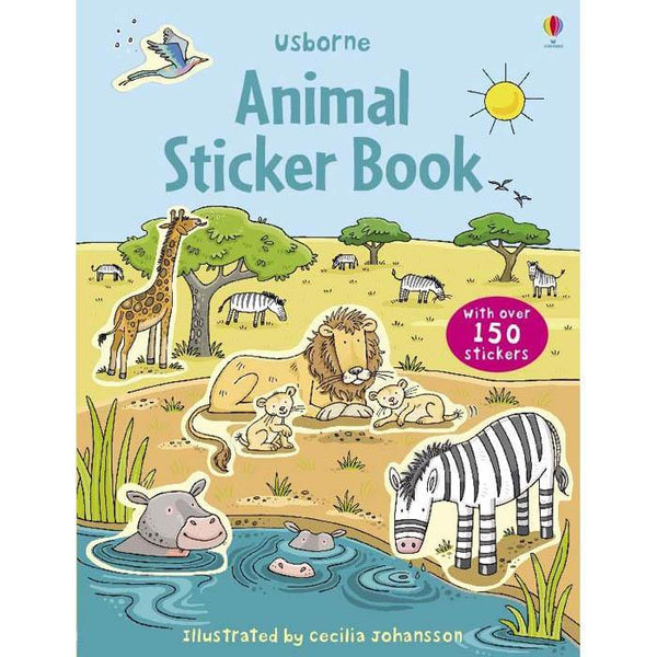 First Sticker Book Animal Usborne