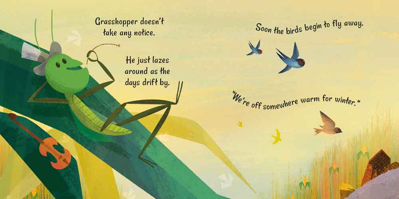 Little Board Book: Ant and the Grasshopper, The - 買書書 BuyBookBook