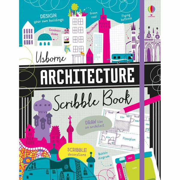 Architecture Scribble Book Usborne