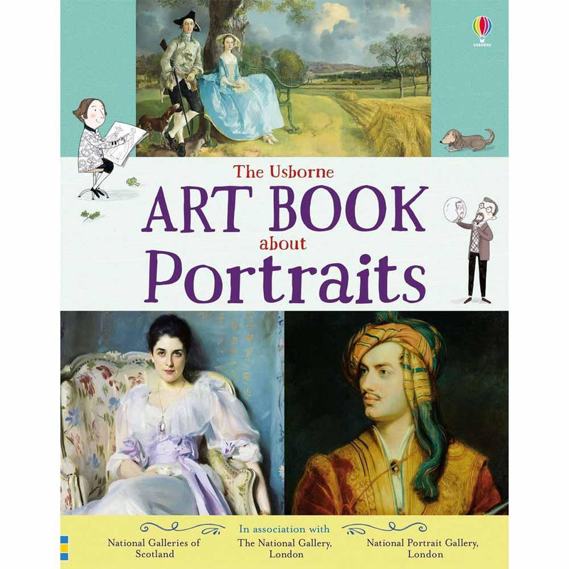 Art Book About Portraits Usborne