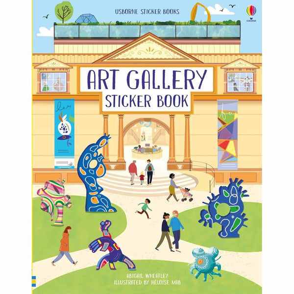 Art Gallery Sticker Book Usborne