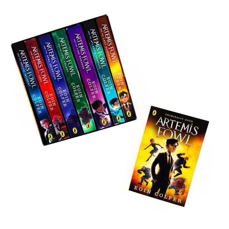 Artemis Fowl Series 8 Books Collection Set By Eoin Colfer- Ages 9