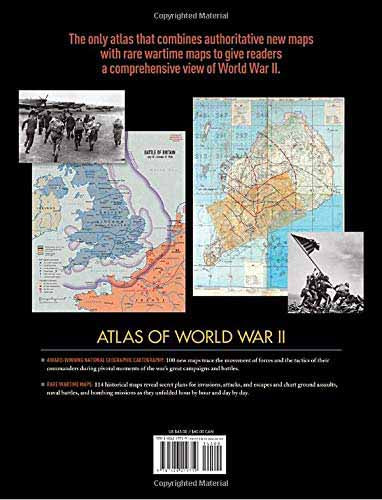 Atlas of World War II (Hardback) - 買書書 BuyBookBook