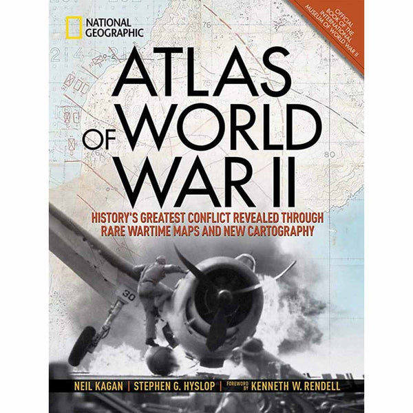 Atlas of World War II (Hardback) - 買書書 BuyBookBook
