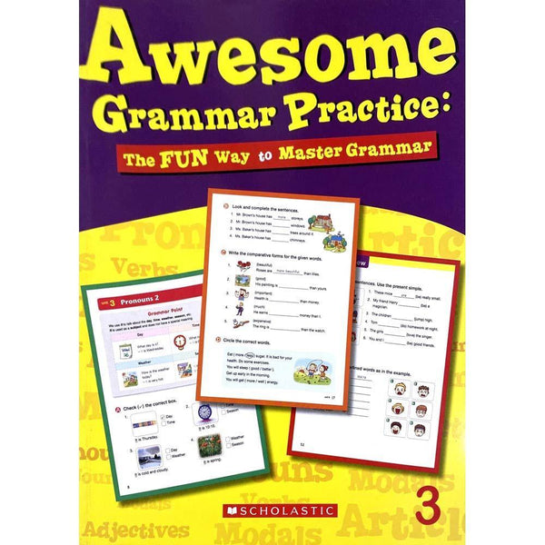 Awesome Grammar Practice #03 (Paperback) Scholastic