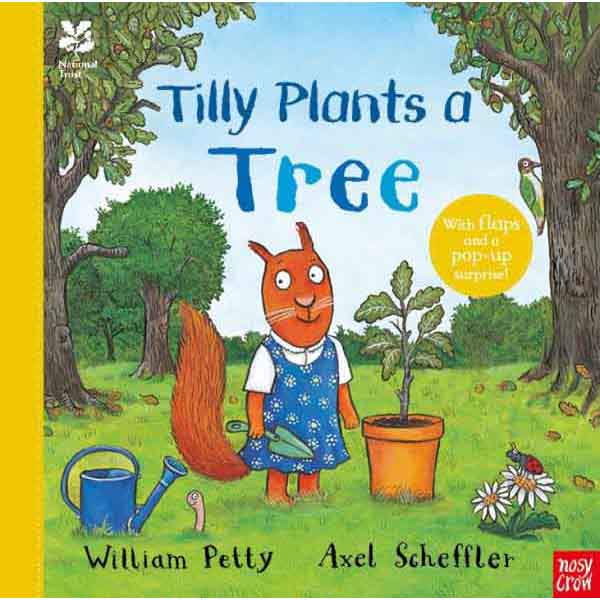 Axel Scheffler National Trust Planting Books - Tilly Plants a Tree (Axel Scheffler) - 買書書 BuyBookBook