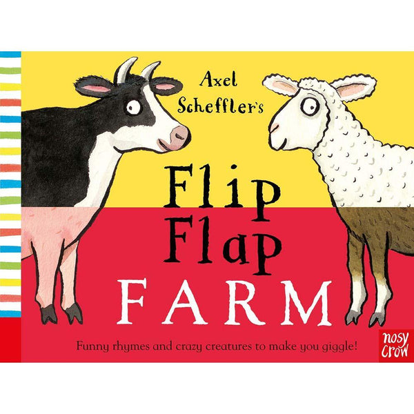 Axel Scheffler's Flip Flap Farm (Board Book) Nosy Crow