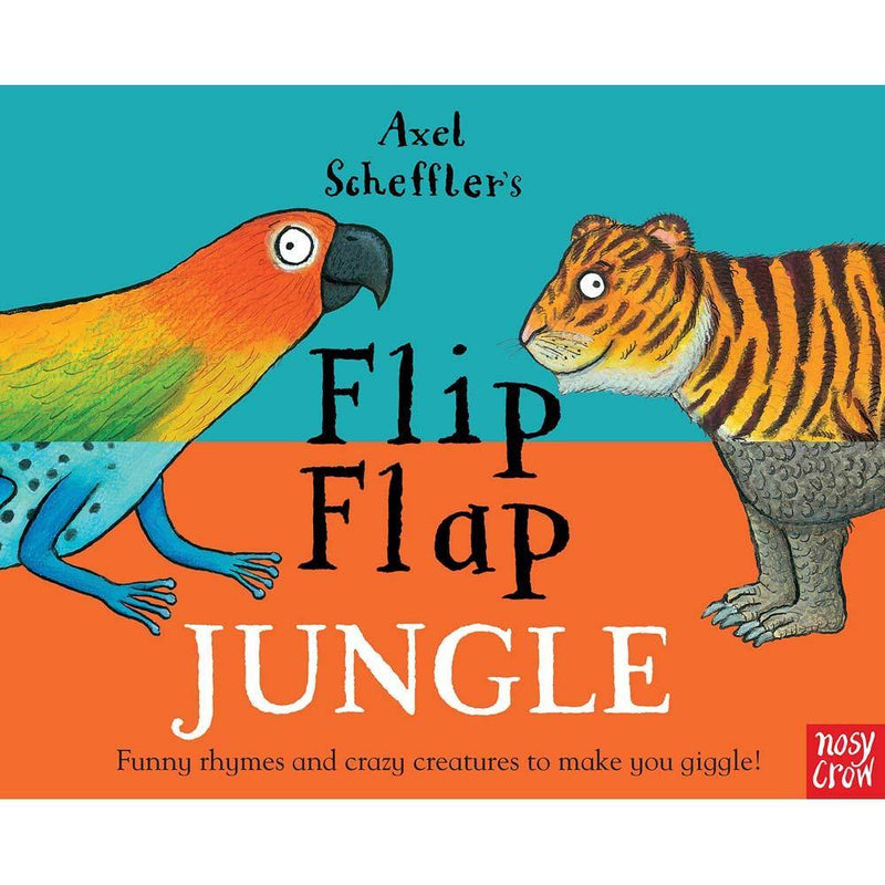 Axel Scheffler's Flip Flap Jungle (Board Book) Nosy Crow