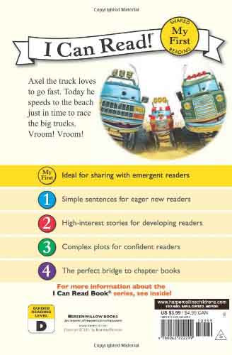Axel the Truck - Beach Race (I Can Read! My First) - 買書書 BuyBookBook