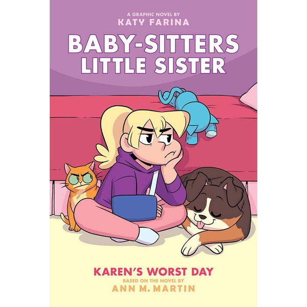 Baby-Sitters Little Sister #03 Karen's Worst Day (Graphic Novel)(Ann M. Martin) Scholastic