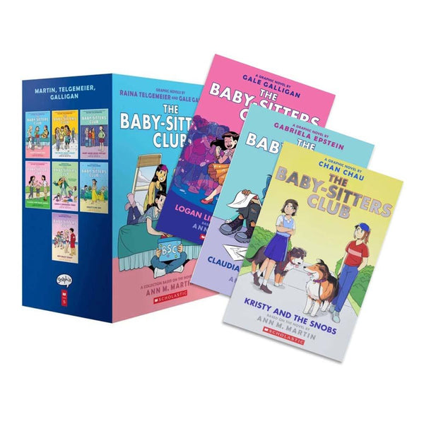 Baby-sitters Club, The #01-10 Full-Color Bundle (10 Book) (Raina Telgemeier) (Ann M. Martin) Scholastic
