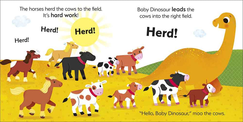 Baby Dinosaur on the Farm - 買書書 BuyBookBook
