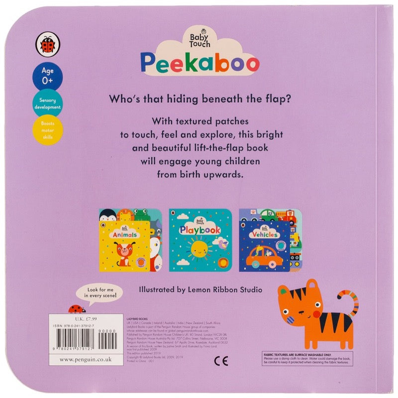 Baby Touch : Peekaboo (Ladybird) - 買書書 BuyBookBook