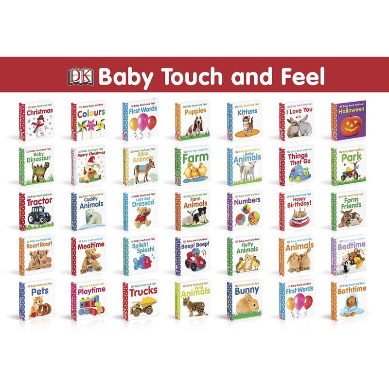 Baby Touch and Feel Bedtime (Board book) DK UK