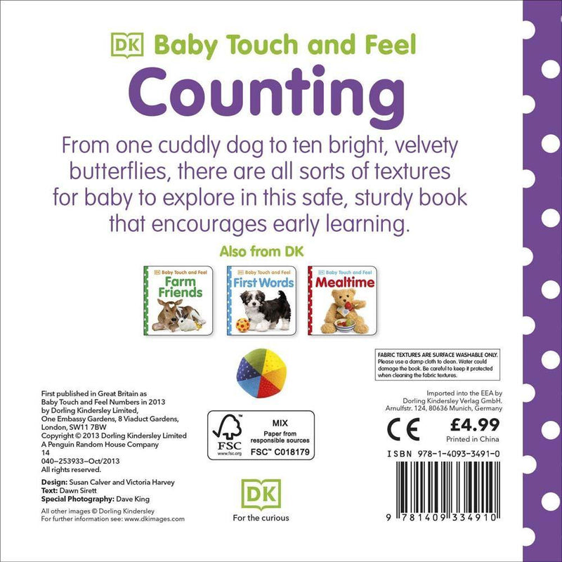 Baby Touch and Feel Counting (Board book) DK UK