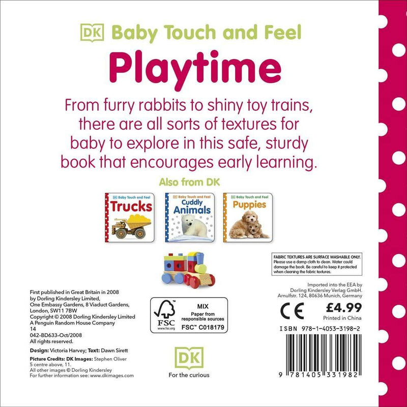 Baby Touch and Feel Playtime DK UK