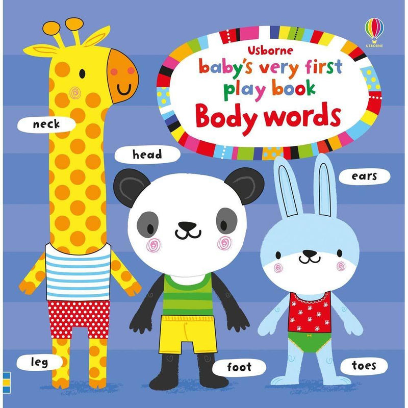 Baby's Very First Play book Body Words Usborne