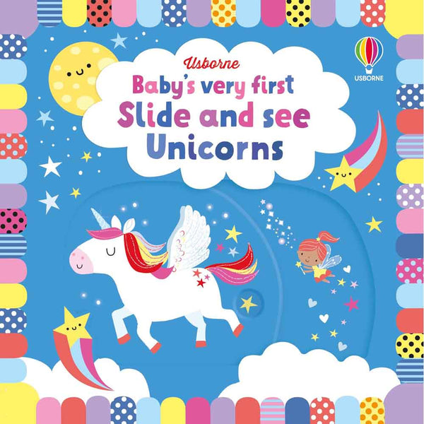 Baby's Very First Slide and See Unicorns - 買書書 BuyBookBook