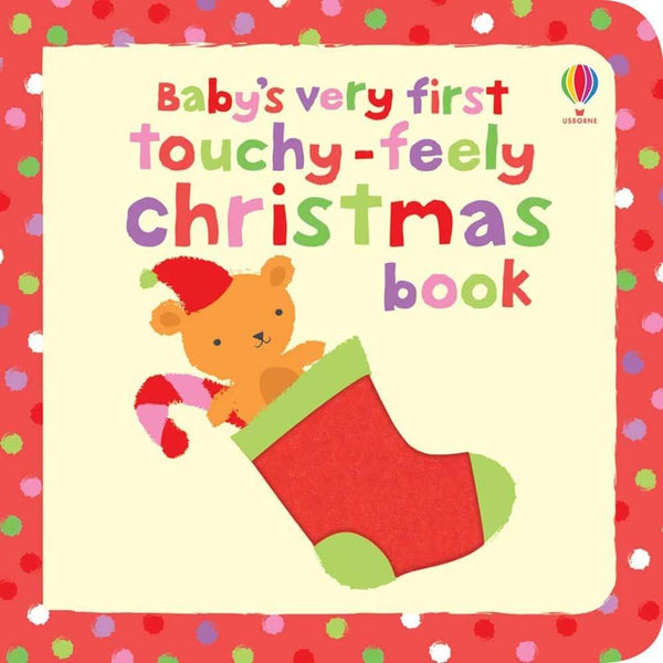 Baby's Very First touchy-feely Christmas book Usborne