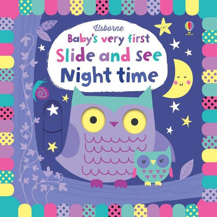 Baby's Very First Slide and See Night Time Usborne