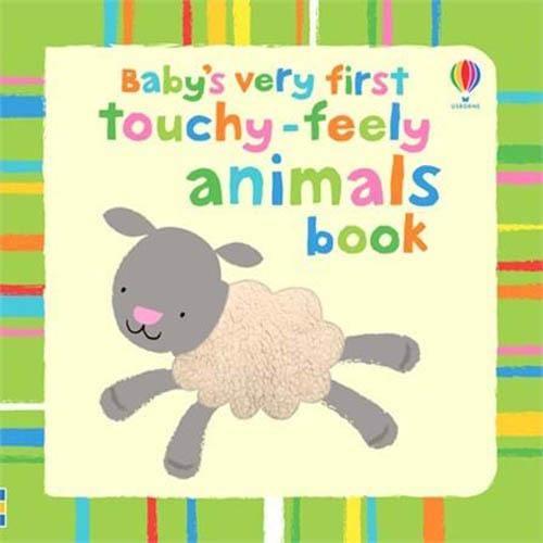 Baby's Very First Touchy-Feely Animals Book Usborne