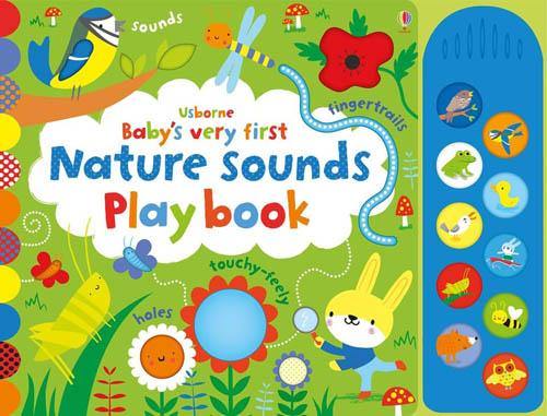 Baby's Very First Nature Sounds Play book Usborne