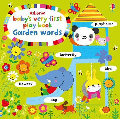 Baby's Very First Play book Garden Words Usborne