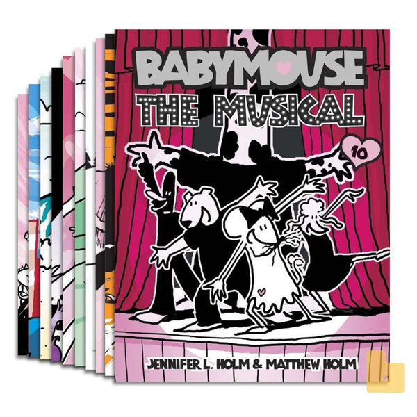 Babymouse #01-10 Bundle (10 Books) (Jennifer L. Holm) PRHUS