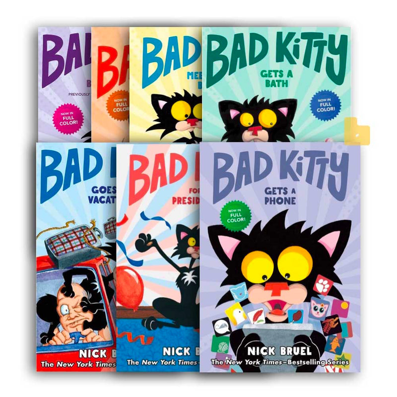 Bad Kitty Full Color Bundle (7 Books) (Hardback) - 買書書 BuyBookBook