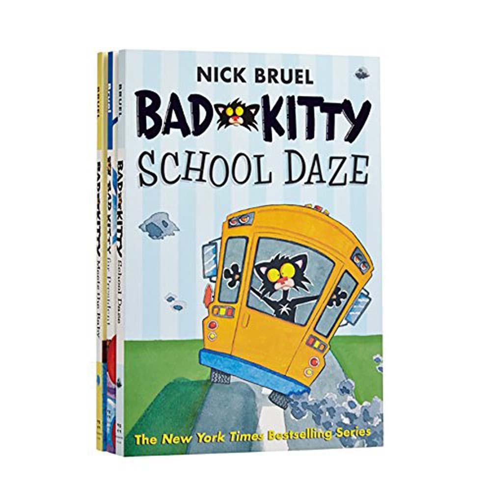 Boxed　買書書　#2　(3　正版　最抵價　Bundle　Bad　books)　Very　Set　Bad　BuyBookBook　Kitty　Very